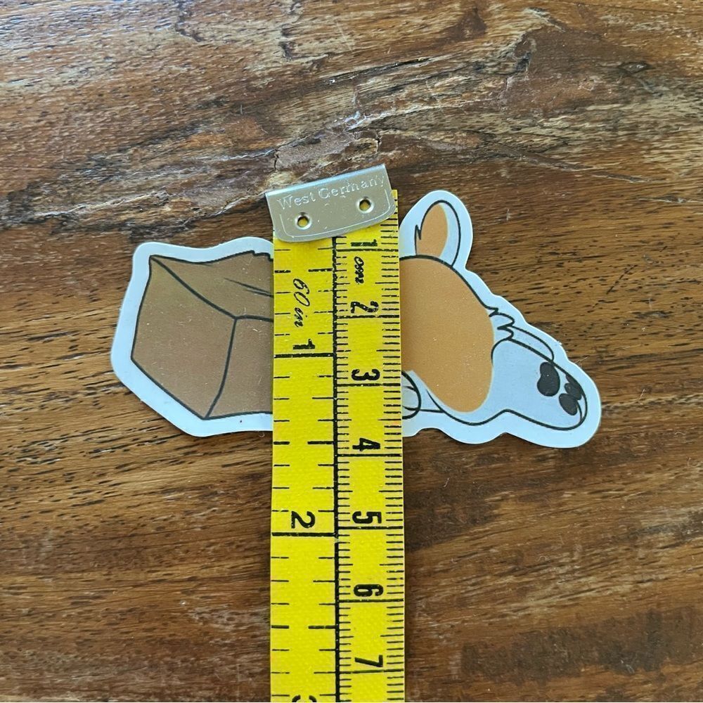 Head in the Bag Corgi Sticker - Picture 4 of 5